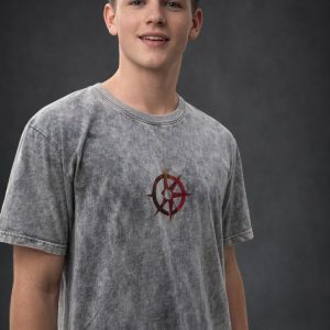 Camiseta Instante Norte – Gris Lavado